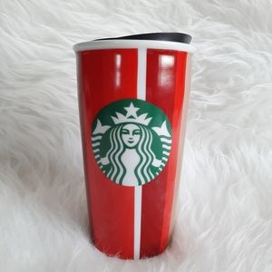 Starbucks 2018 Holiday Ceramic Travel Tumbler